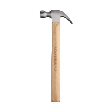 Martello con manico in legno di faggio e testa in acciaio