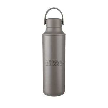 Borraccia in acciaio inox con doppio tipo di tappo da 500ml