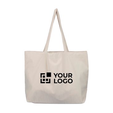 Borsa in velluto a coste con manici lunghi con uno scomparto e tasca interna