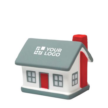 Antistress in PU a forma di casa da personalizzare