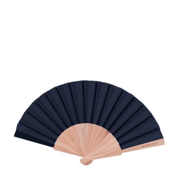 Ventaglio personalizzato in legno e policotone colorato Woodster