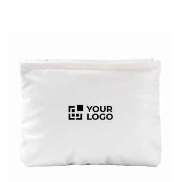 Pochette rettangolare in poliestere imbottito e morbido 120 g/m2