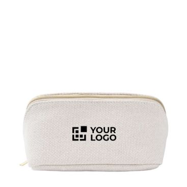 Beauty case monocomparto in poliestere dal tocco morbido 450 g/m2