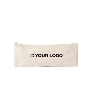 Astuccio in cotone riciclato con elastico per taccuino