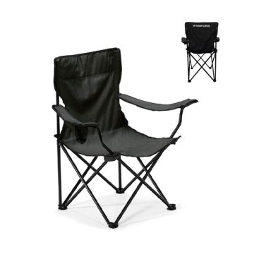 Sedia personalizzata da camping/spiaggia vista area di stampa