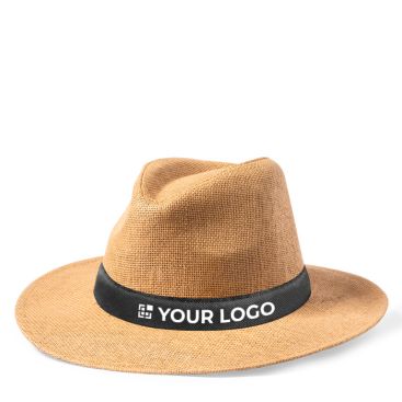 Cappello in paglia di carta con fascia regolabile all’interno
