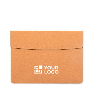 Custodia per laptop in sughero con interno imbottito 14''
