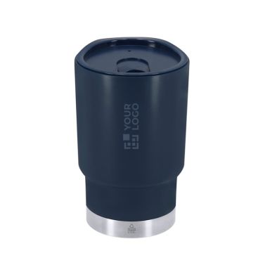Bicchiere termico da asporto a doppia parete con dosatore 380 ml