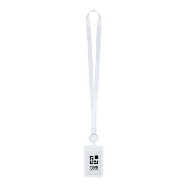 Lanyard estensibile con portabadge removibile e clip