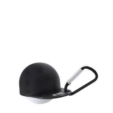 Portachiavi con moschettone e design cappellino da golf con pallina