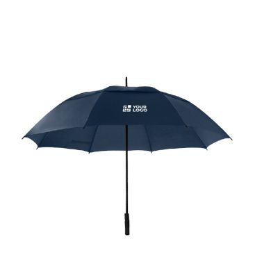 Ombrello da golf con custodia coordinata e stecche in fibra di vetro Ø130