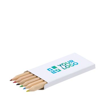 Matite in legno in astuccio di cartone personalizzabile