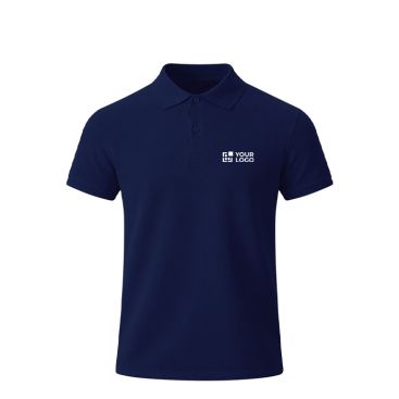 Polo bambino manica corta in tessuto tecnico traspirante 180 g/m²