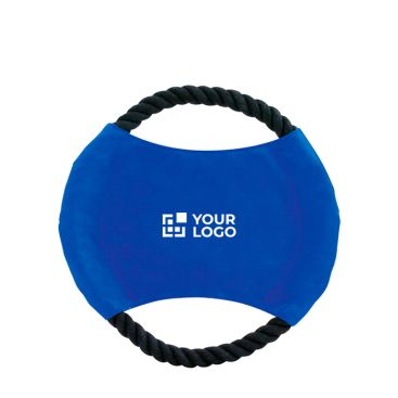 Frisbee ideale per animali domestici con corda resistente in cotone