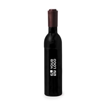 Cavatappi magnetico a forma di bottiglia di vino con apribottiglie
