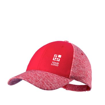 Cappelli pubblicitari per eventi vista area di stampa