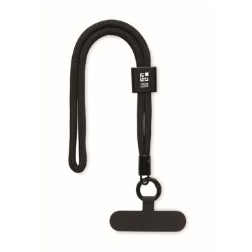 Bracciale regolabile in RPET per cellulare lunghezza 25 cm