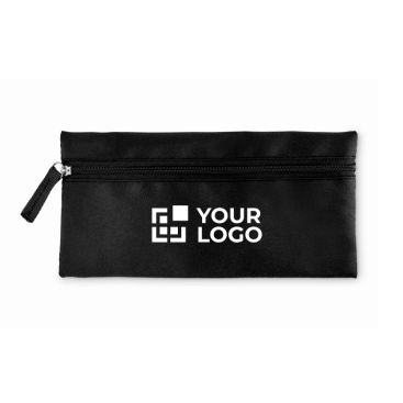 Astuccio con cerniera in poliestere RPET 300D