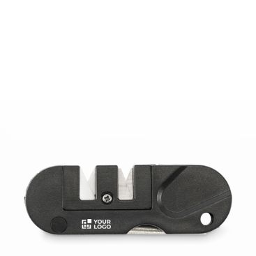 Affilatore tascabile per coltelli in astuccio di plastica