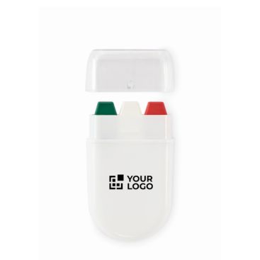 Stick di pittura per il corpo di diverse bandiere in custodia