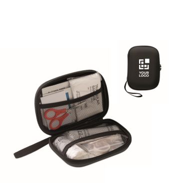 Kit di pronto soccorso in custodia rigida in plastica
