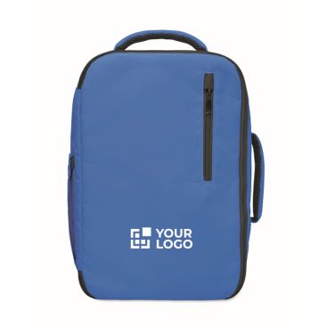 Zaino da cabina in poliestere RPET con cinghia per trolley 15''