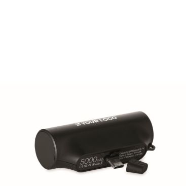 Power bank e supporto con USB-C a ricarica rapida 5000 mAh