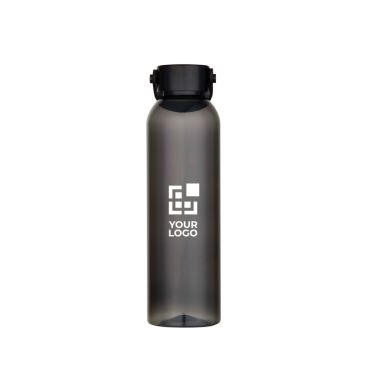 Borraccia in plastica riciclata con manico in silicone sul tappo 630ml