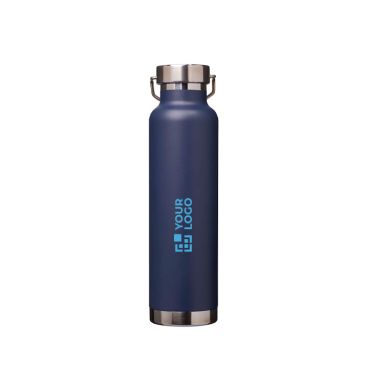 Borraccia in acciaio inox riciclato a doppia parete tappo a vite 650ml