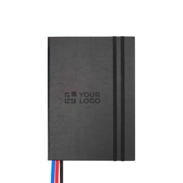 Quaderno a copertina rigida in plastica riciclata con agenda A5