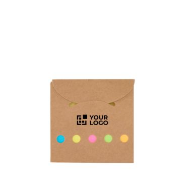 Mini blocco da 125 note adesive piccole colorate e 25 grandi