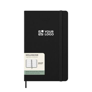 Agenda settimanale orizzontale con tasca interna Moleskine