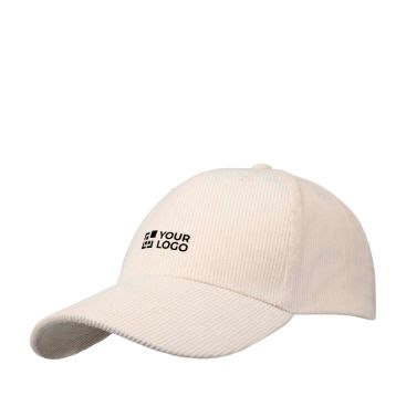 Cappellino versatile in velluto riciclato a 6 pannelli 280 g/m2