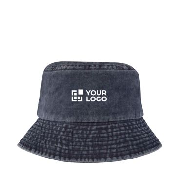 Cappello tipo bob in cotone lavato con design senza tempo 245 g/m2