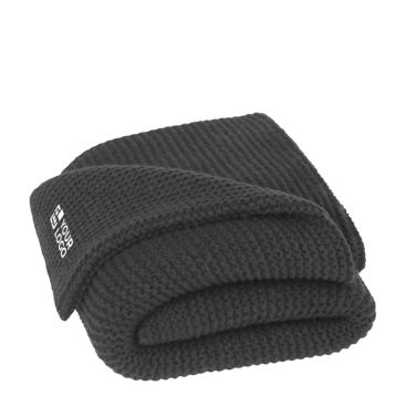 Coperta di poliestere riciclato GRS lavorata a maglia 