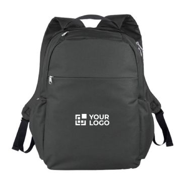 Zaini personalizzati con tasca per pc vista area di stampa