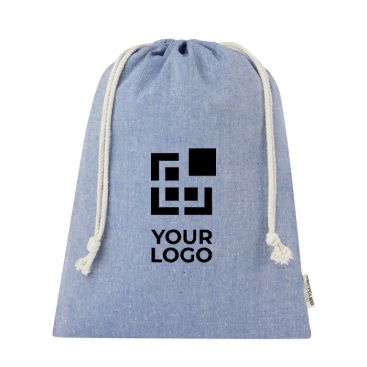 Sacchetto grande in cotone riciclato certificato GRS