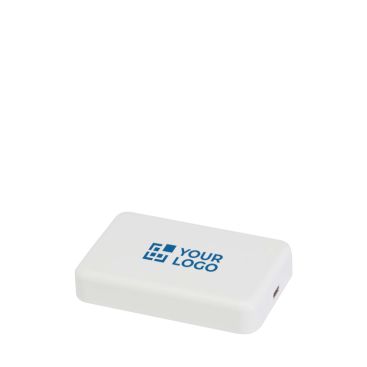 Powerbank wireless magnetica in plastica riciclata 10.000 mAh
