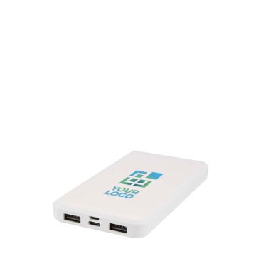 Powerbank in plastica riciclata indicatore LED di carica 10.000 mAh
