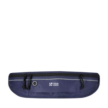 Marsupio per running con tasche multiple ed elementi riflettenti