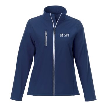 Giubbotto da donna con logo colore blu