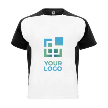 T-shirt sportiva per bambini a maniche corte 140g/m2 Roly Bugatti