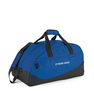 Borsone sportivo di merchandising vista area di stampa