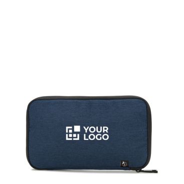 Organizer in poliestere riciclato per accessori tech