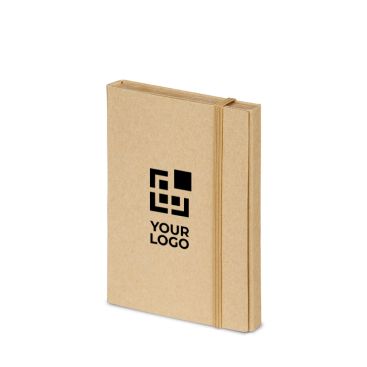 Portablocco con logo risma righello e memo sticker PocketDesk