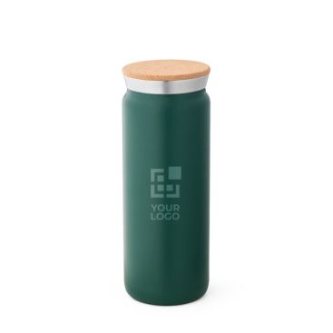 Thermos a doppia parete con tappo in sughero