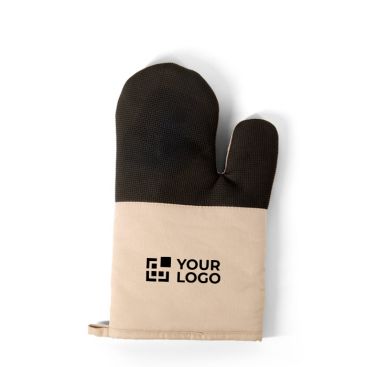 Guanto da cucina 100% cotone con silicone antiscivolo