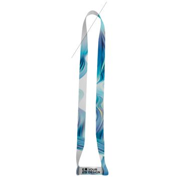 Lanyard e cordino portabicchiere sublimabili su entrambi i lati 2 cm