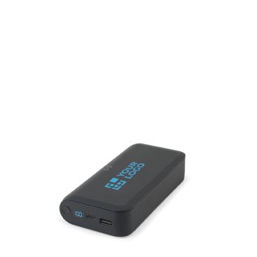 Power bank ecologico con ricarica ultra rapida e LED 20000 mAh
