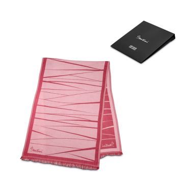 Foulard elegante da donna in viscosa e poliestere 225 g/m2